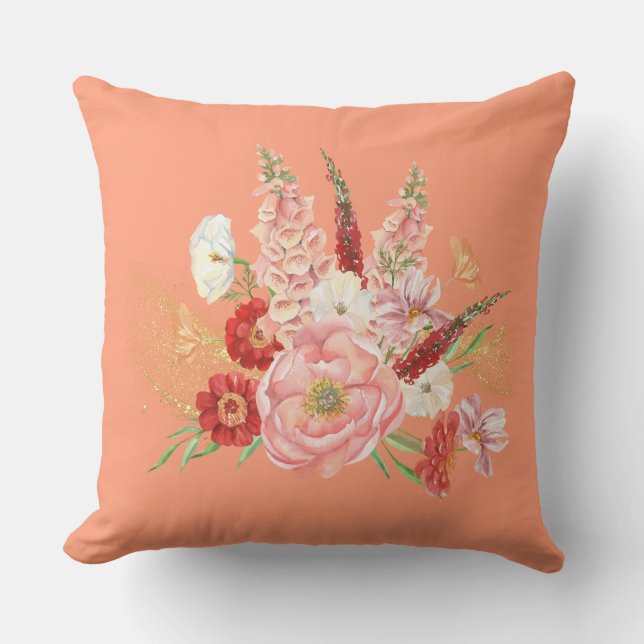 Red Dekorativ kudde (Framsida)