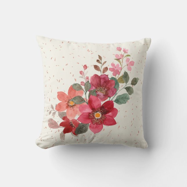 Red Dekorativ kudde (Framsida)