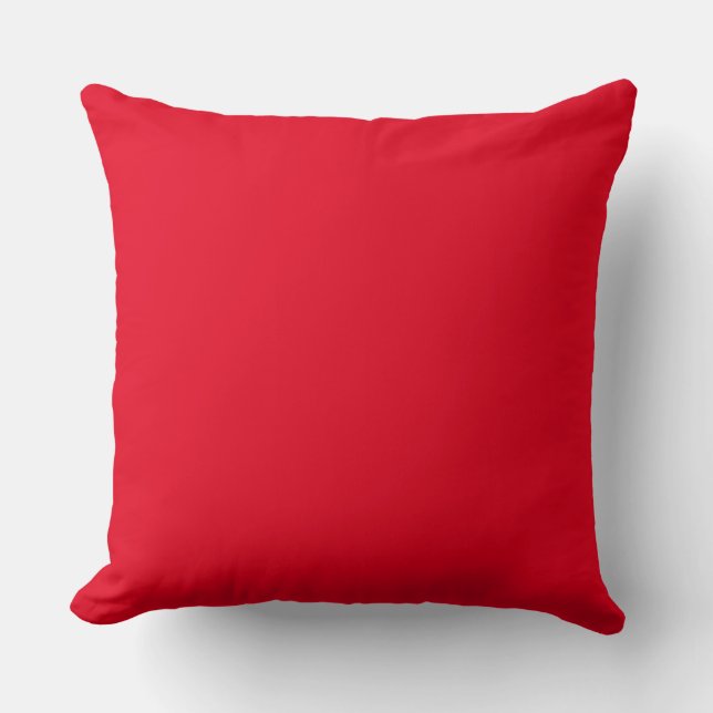 Red Dekorativ kudde 20 x 20 tum (Framsida)