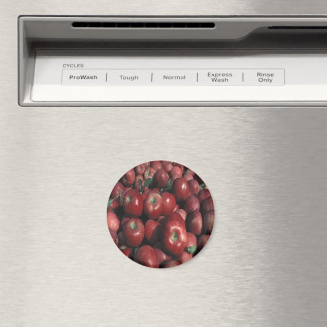 Red Delicious Apple Skörd Magnet (In Situ (Dishwasher))