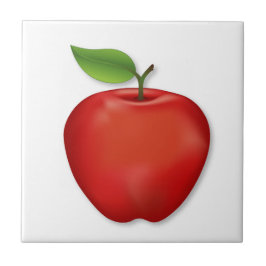 Red Delicious Apple Tile Kakelplatta