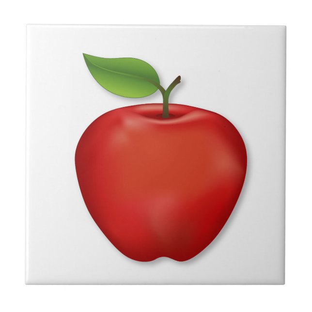 Red Delicious Apple Tile Kakelplatta (Framsidan)