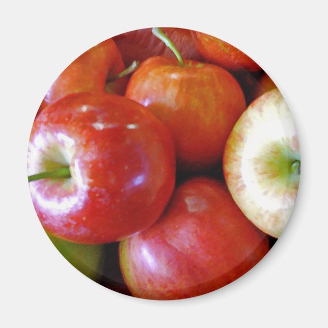 Red Delicious Apples Magnet (Framsidan)