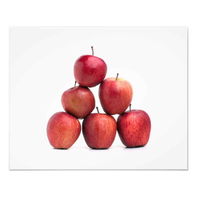 Red Delicious Apples Pyramid Fototryck (Framsidan)