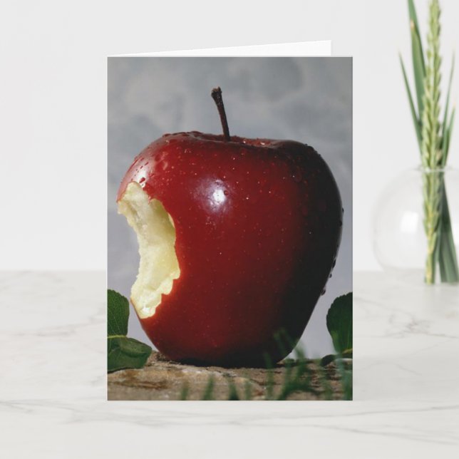 Red Delicious Kort (Framsida)