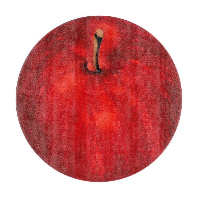'Red Delicious' Watercolor Apple (Framsidan)