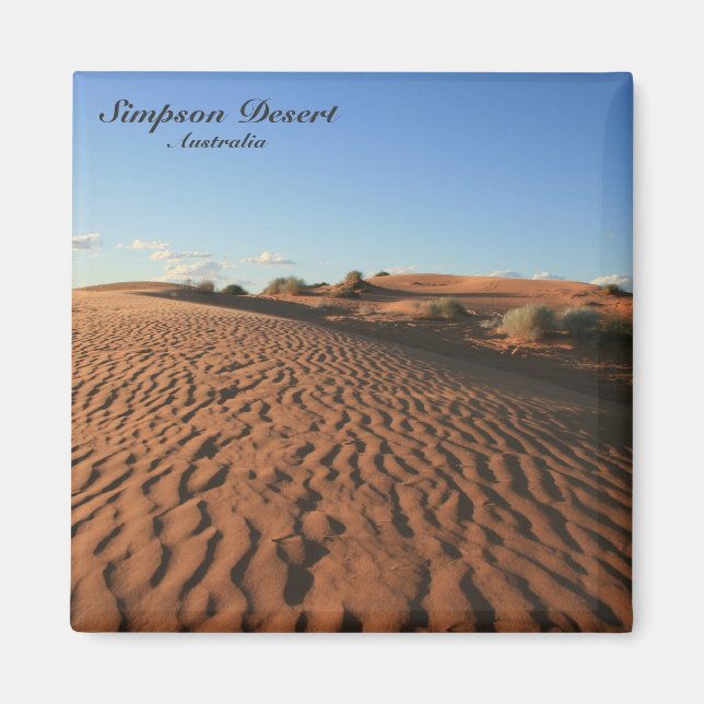 Red Desert Sand - Magnet (Framsidan)