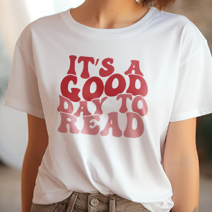 Red Det är en Bra dag att läsa Bok Älskare T Shirt