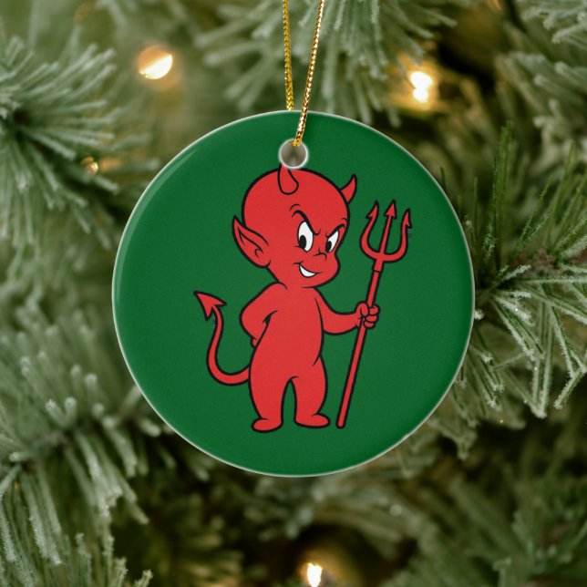 Red Devil Julgransprydnad Keramik (Träd)