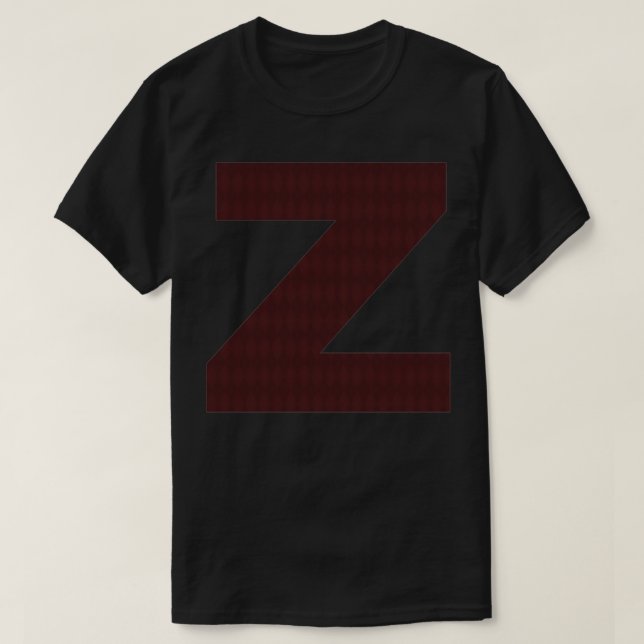 Red Diamond Brev Z T Shirt (Design framsida)