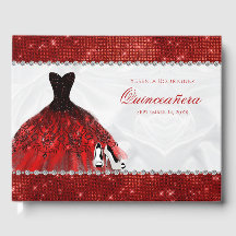 Red Diamond Gnistra Glam Quinceañera
