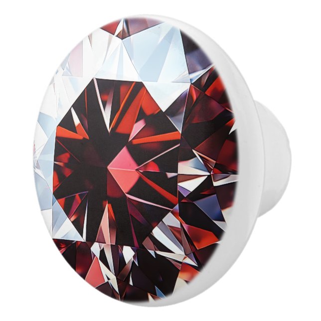 Red Diamond Mönster Knopp (Höger)