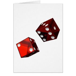 Red Dice Hälsningskort