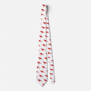 Red Dinosaur mönster Slips