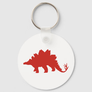 Red Dinosaur Nyckelring