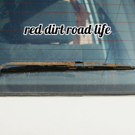 Red Dirt Road Life Anpassningsbar Klistermärken