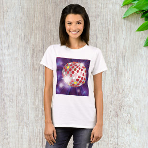 Red Disco Boll T Shirt