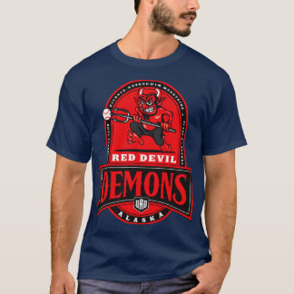 Red Djävulen Alaska Demons T Shirt