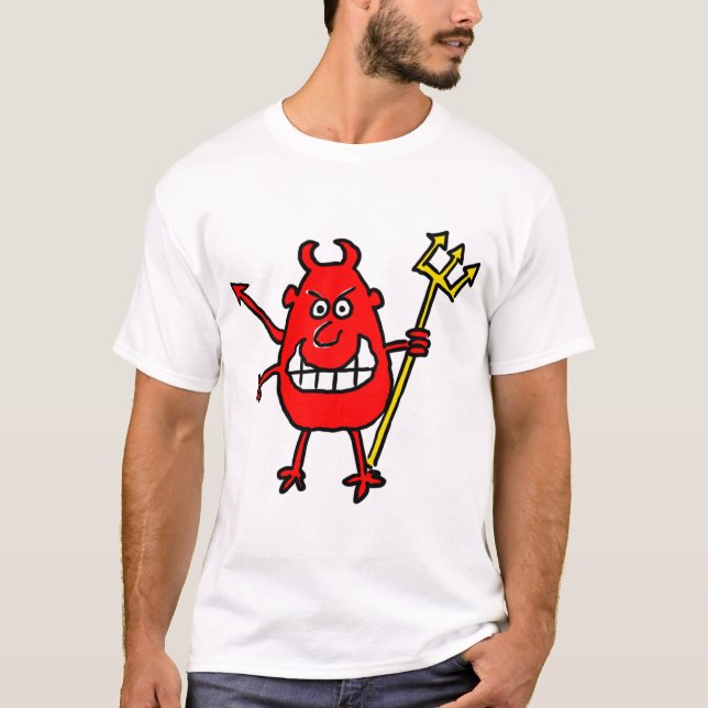 Red Djävulen Design Tröja (Framsida)