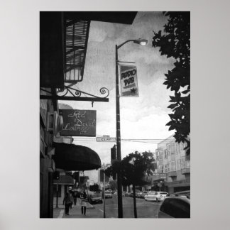 Red Djävulen Lounge Poster