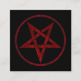 Red Djävulen Pentagram