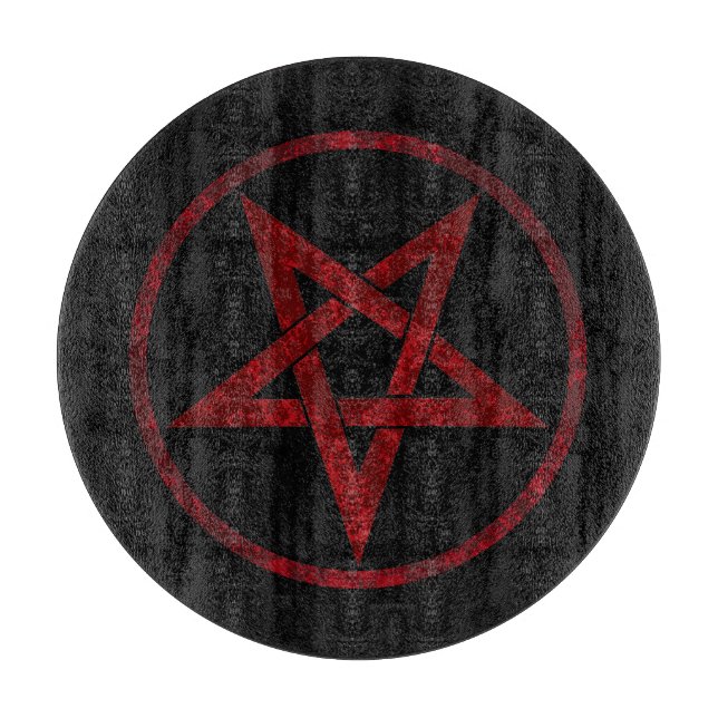 Red Djävulen Pentagram (Framsidan)