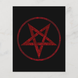 Red Djävulen Pentagram