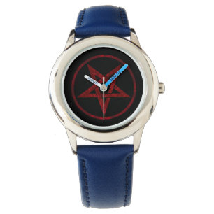Red Djävulen Pentagram Armbandsur