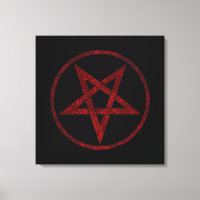 Red Djävulen Pentagram
