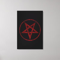 Red Djävulen Pentagram