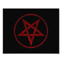 Red Djävulen Pentagram