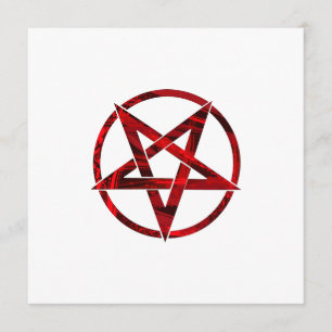 Red Djävulen Pentagram Meny