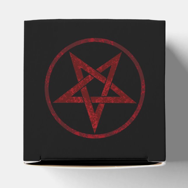 Red Djävulen Pentagram Presentaskar (Överdel)
