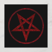 Red Djävulen Pentagram