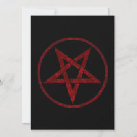 Red Djävulen Pentagram
