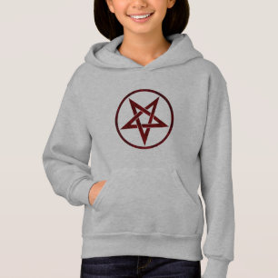 Red Djävulen Pentagram T Shirt