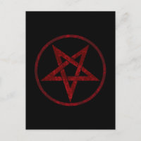 Red Djävulen Pentagram