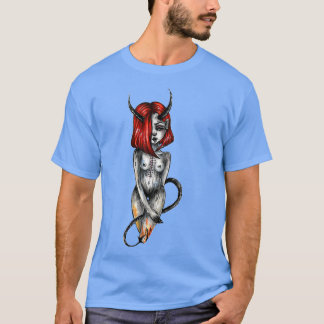 red djävulen t shirt