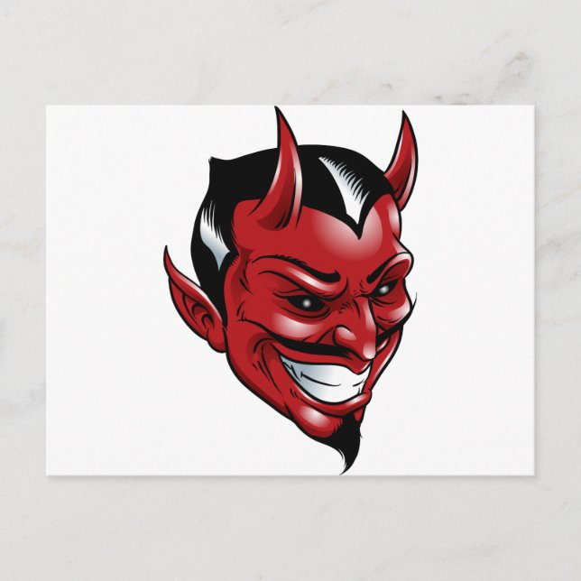 Red Djävulen Vykort (Framsida)