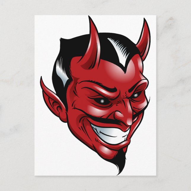 Red Djävulen Vykort (Framsida)