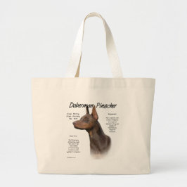 Red Doberman History Jumbo Tygkasse