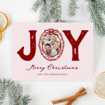 Red Doodle Joy Photo jul