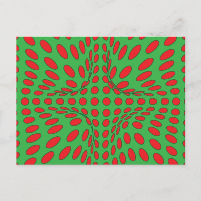 Red Dot Vortex Vykort (Framsida)