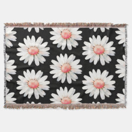 Red Dotted Daisy's Filt