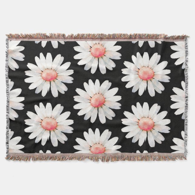 Red Dotted Daisy's Filt (Framsidan)