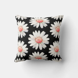 Red Dotted Daisy's Kudde