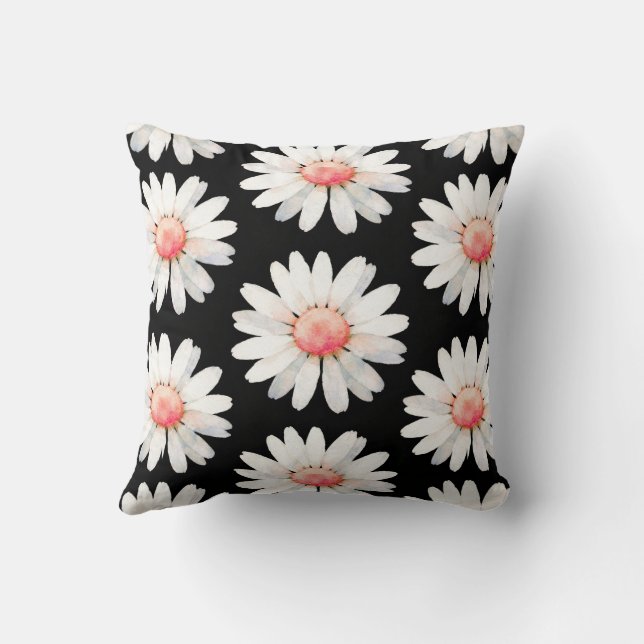 Red Dotted Daisy's Kudde (Baksida)