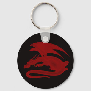Red Dragon Drakon Maionios Nyckelring