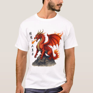 Red Dragon - Epic Mythical Creator T Shirt