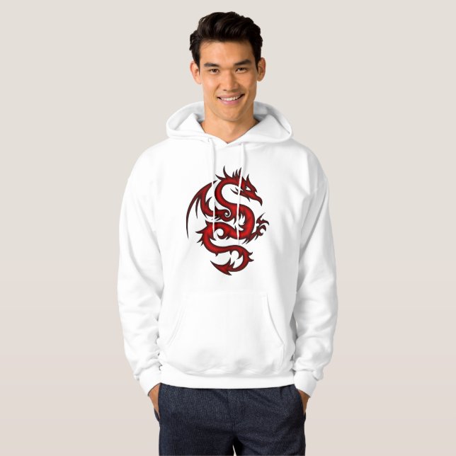 Red Dragon Hoodie (Hel framsida)